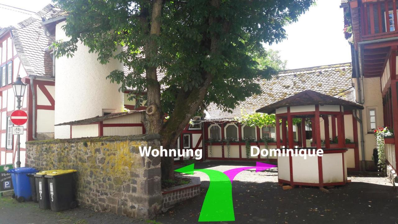 Historische Ferienwohnung Mit Kamin In Lich Екстериор снимка